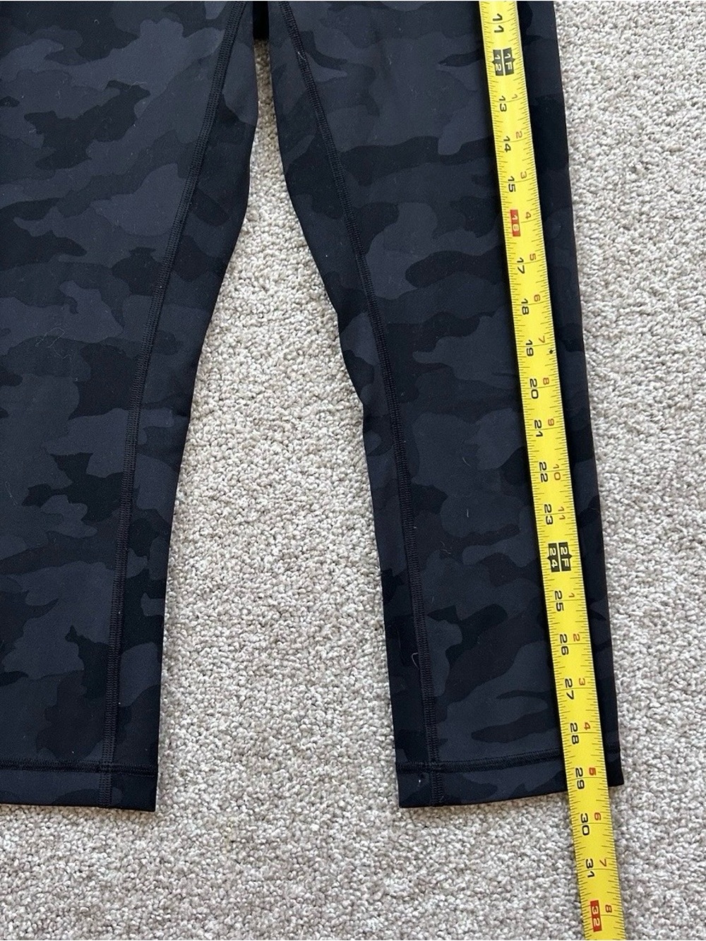 Lululemon Wunder Train HR Crop 21 Heritage 365 Camo Deep Coal Multi Leggings 6 - Picture 3 of 9